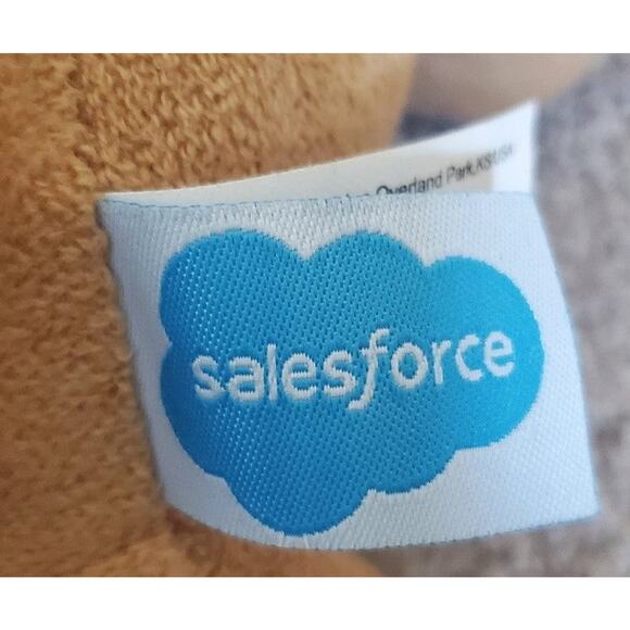 Salesforce Astro Raccoon Plush Stuffed Animal 8" - Picture 4 of 5